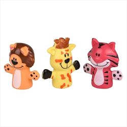 TR23581 Zoo Animal Finger Puppet